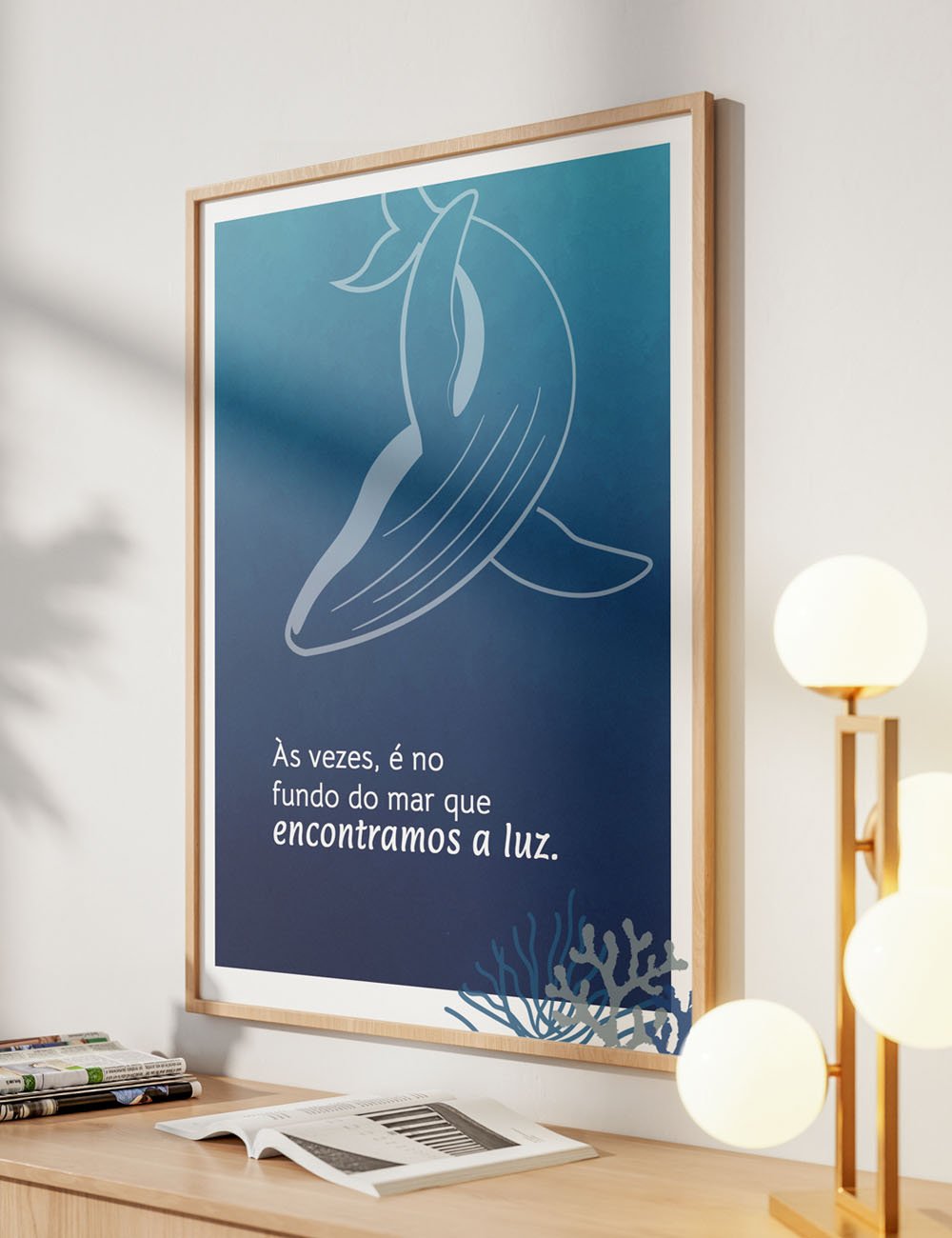 Quadro personalizado Guilherme Marinho Psicólogo — identidade visual